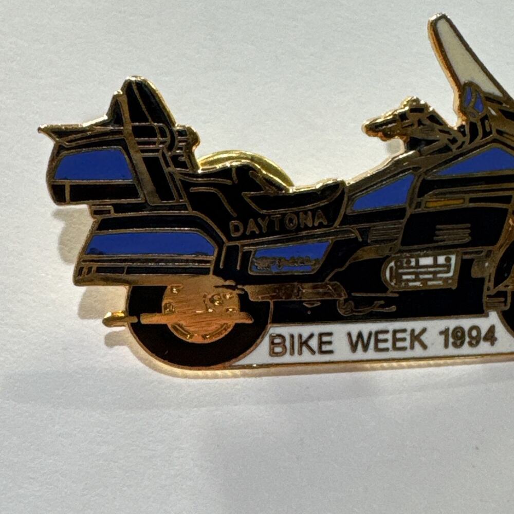 1994 Daytona Bike Week Motorcycle Pin Hat Lapel Vintage Honda Gold Wing See Pics - Picture 3 of 7